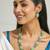 Antique silver plated crystal studded faux jade stones embellished necklace set