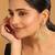 gold plated royal pearl accent kundan earrings