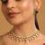 gold plated regal kundan & pearl matha patti cum necklace
