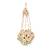 gold plated kundan & red stone studded jhumar paasa head jewellery