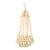 gold plated kundan studded jhumar paasa statement head jewellery