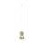 gold plated kundan & green stone embellished maang tikka head jewellery