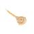 gold plated kundan studded maang tikka head jewellery