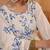 Off White Cotton Jute Work Embroidered Salwar Kameez Semi Stiched