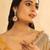 gold plated serenoor ruby kundan chandbali earrings