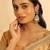 gold plated serenoor pearl chandbali earrings
