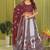 white rayon printed navratri special lehenga choli