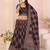 black rayon printed navratri special lehenga choli