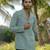Olive 4-way stretch plain jacket