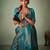 Blue Kanjeevaram Design Art Silk Saree 