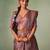 Gray Kanjeevaram Design Art Silk Saree 