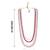 Layered moti necklace