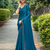 Rama rangoli silk blend swarovski detailing saree with unstitched blouse