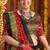 multicolor cotton All Over Print With Aari Foil Work fully stitched lehenga choli