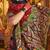 multicolor cotton All Over Print With Aari Foil Work fully stitched lehenga choli