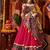 Multi Color Viscose Cotton fully stitched Navratri Lehenga Choli