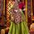 parrot Green fully stitched Navratri Lehenga Choli