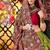 parrot Green fully stitched Navratri Lehenga Choli