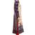 Beige Pashmina Printed Round Neck Long Kurti