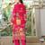 Maurya vermillion printed kurta pant set