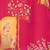 Maurya vermillion printed kurta pant set