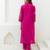 Mokabara rosy embroidery cotton kurta pant set