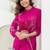 Mokabara rosy embroidery cotton kurta pant set
