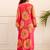 Kabool tomatoes printed kurta pant set