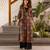 Kabool raven cotton printed kurta pant set