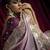 lavendor kanjivaram silk blend wedding saree