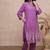Viva raisin embroidery cotton kurta pant set