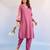 Purna blossom cotton kurta pant set