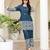 Teal cotton co-ord-sets