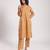 Yellow cotton printed Kurta Set