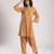 Yellow cotton printed Kurta Set
