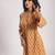 Yellow cotton printed Kurta Set