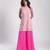 Pink cotton printed Kurta Set