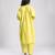 Yellow cambric plain Kurta Set