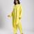 Yellow cambric plain Kurta Set