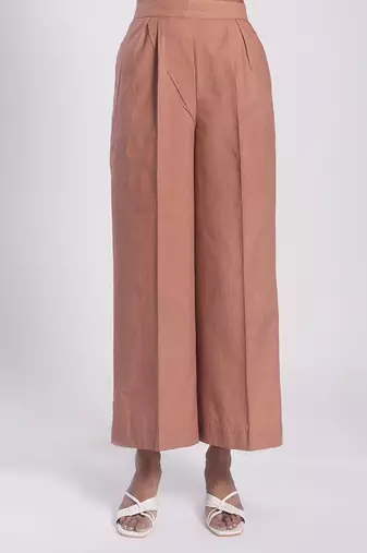 Brown cambric plain co ord set