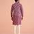 Men hot pink nehru jacket