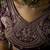 purple kanjivaram silk blend wedding saree