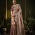pink kanjivaram silk blend wedding saree
