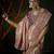 pink kanjivaram silk blend wedding saree