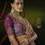 pink kanjivaram silk blend wedding saree