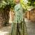 Mahendi woven paithani silk blend saree with unstitched blouse