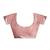 Pink cotton zari screen printed casual, work and ceremony ready to wear saree with blouse
