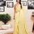 Yellow cotton zari screen printed casual, work and ceremony ready to wear saree with blouse