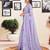 Purple cotton zari screen printed casual, work and ceremony ready to wear saree with blouse