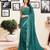 Green cotton zari screen printed casual, work and ceremony ready to wear saree with blouse